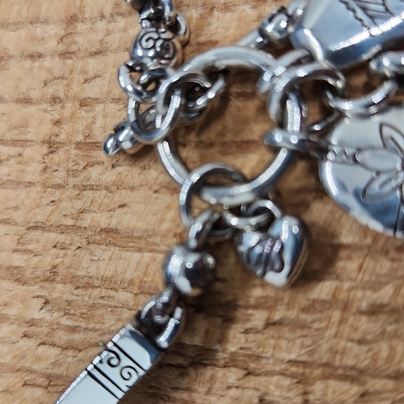 Brighton‎ | Long Toggle Scroll Necklace Silver Tone - Picture 4 of 6